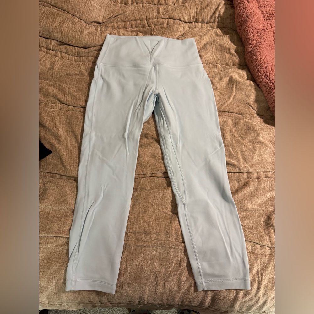 lululemon athletica Light Blue High-Rise Leggings